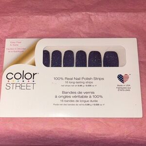 Color Street Sparkling Purple Nail Strips